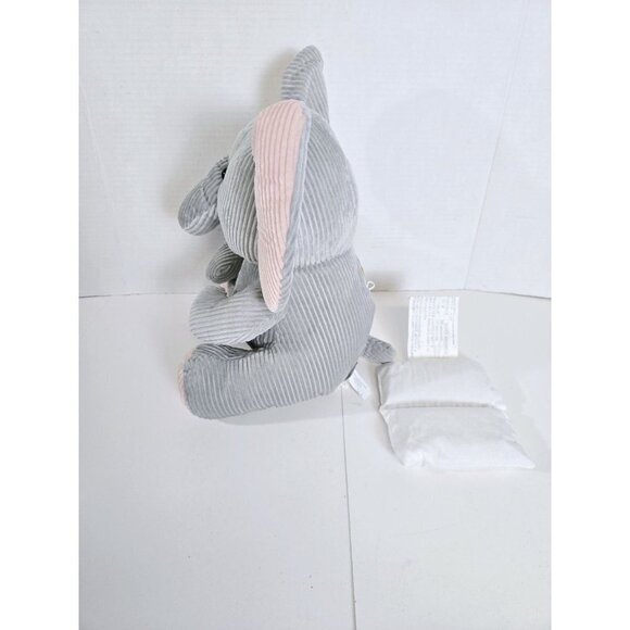 Snuggle Buddy Australia Heat & Hug Elephant Stuffed Animal Gray And Pink - Picture 5 of 11